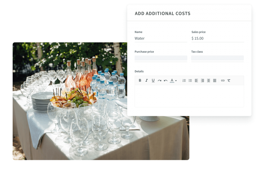 Charge your customers