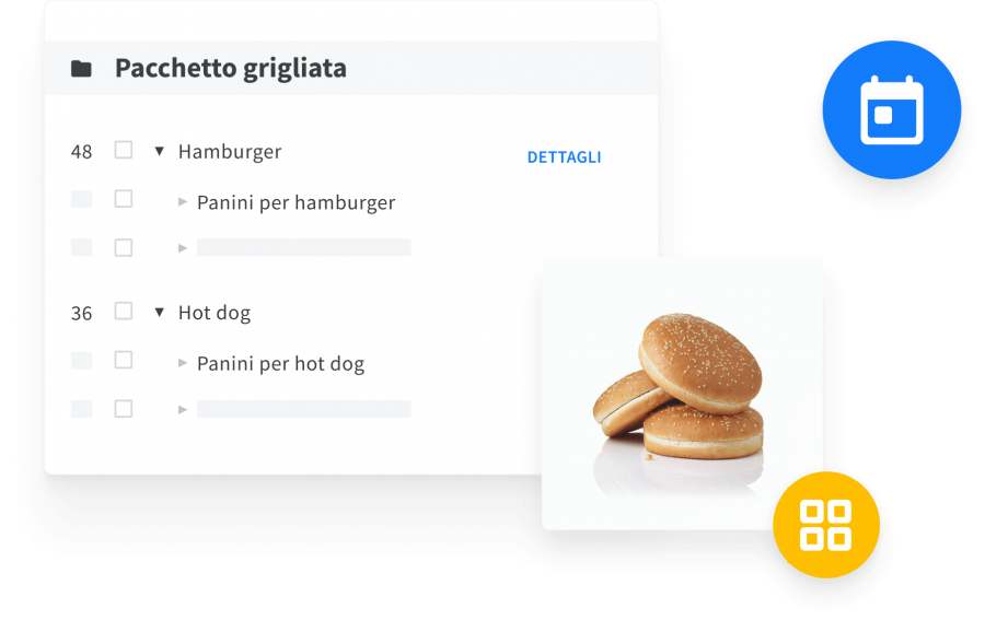 Crea dei pacchetti per più articoli