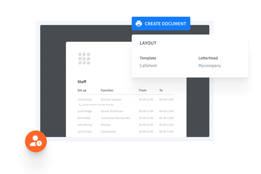 Crea hojas de llamadas digitales