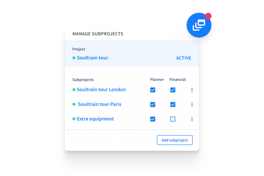 Distinguish what you plan  and what you charge