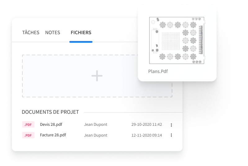 Gestion des fichiers dans Rentman