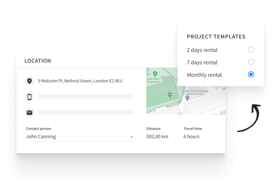 Gestiona el transporte