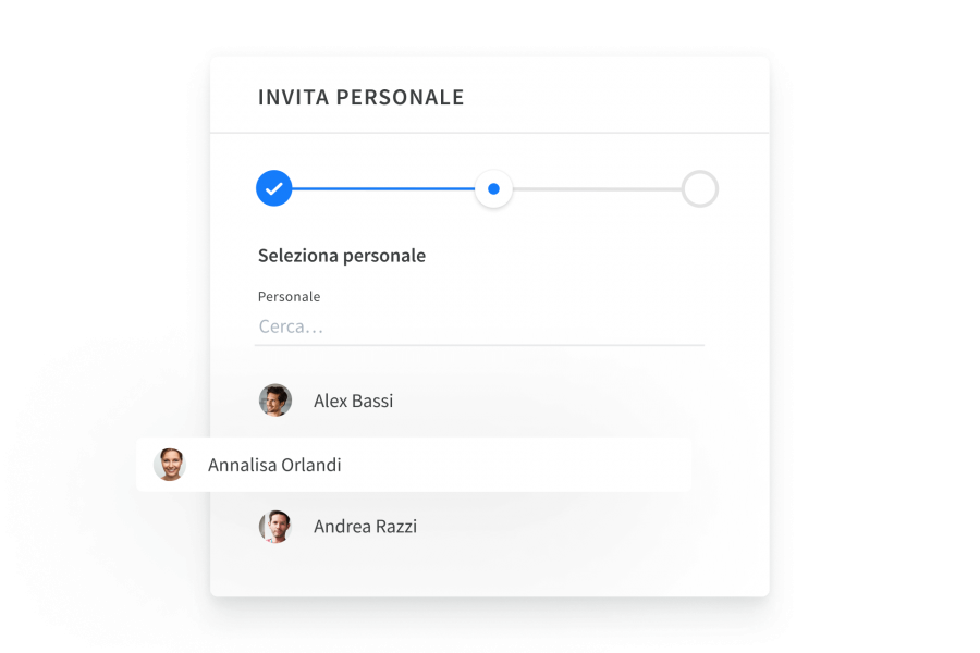 Gestisci i canali di comunicazione con i liberi professionisti e personale in smart working