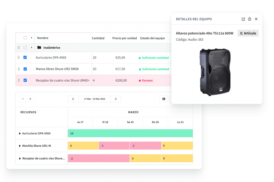 IM-Get availabilities and book equipment-ES