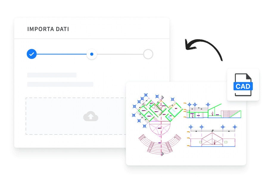 Importa i design CAD nei tuoi progetti