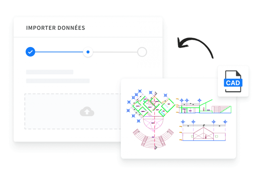 Importation de dessins CAO dans les projets