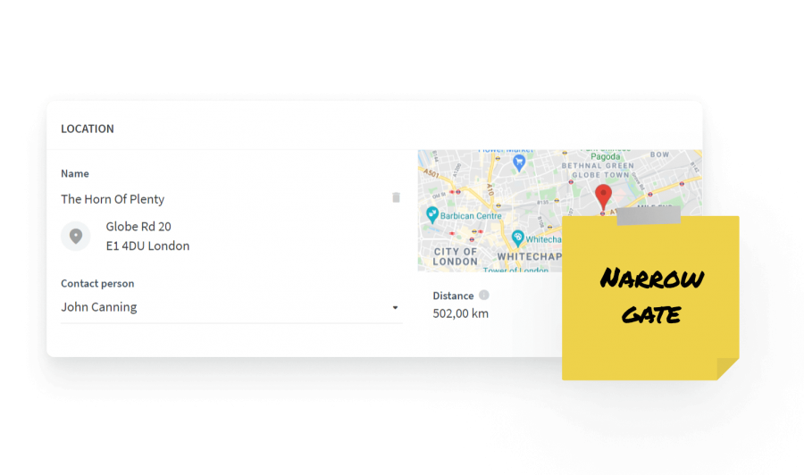 Location Details bigger