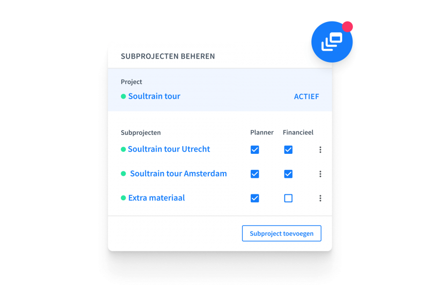 Maak een onderscheid tussen wat je plant en wat je berekent