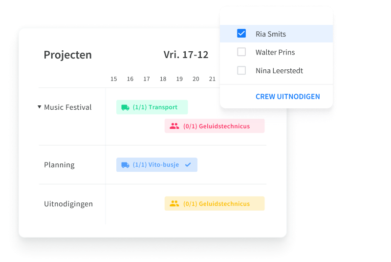 Mijn Agenda in Rentman