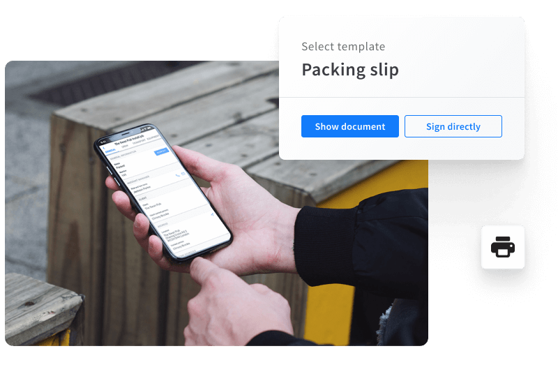 On the go document creation and signing-EN