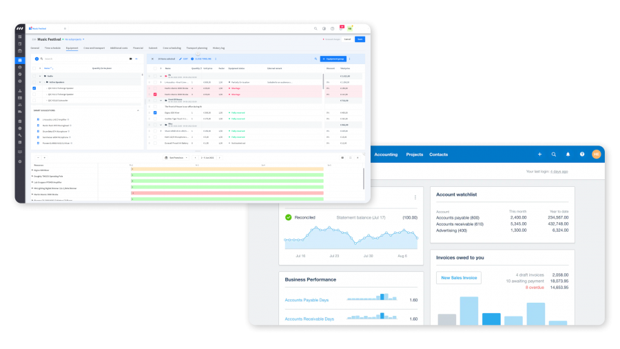 rentman + xero
