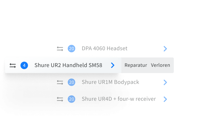 Report damages and losses-DE