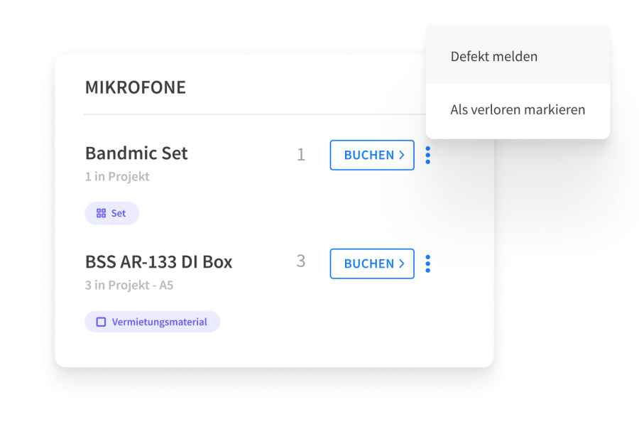 R&I - Repairs & losses DE
