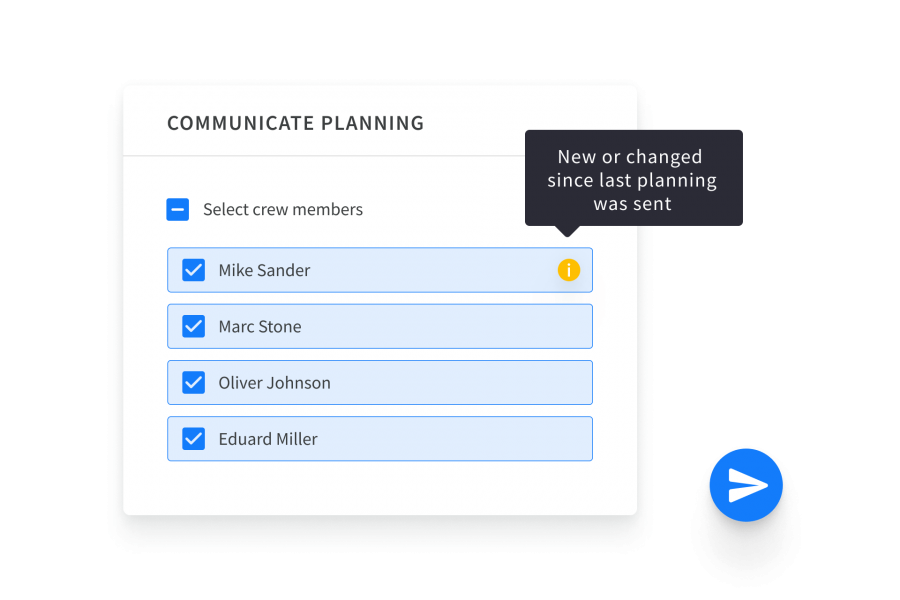 Stay on top of last-minute changes