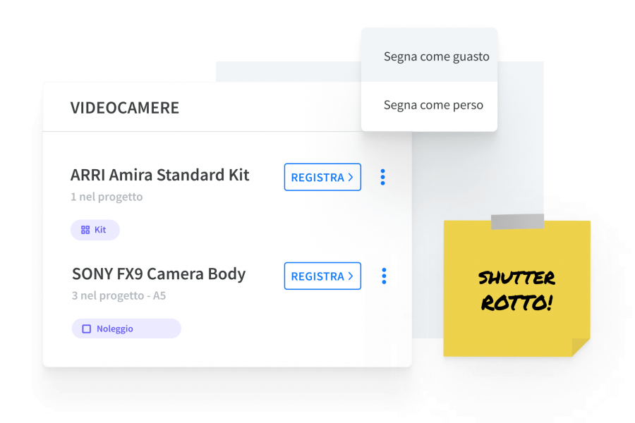 Tieni un registro delle riparazioni