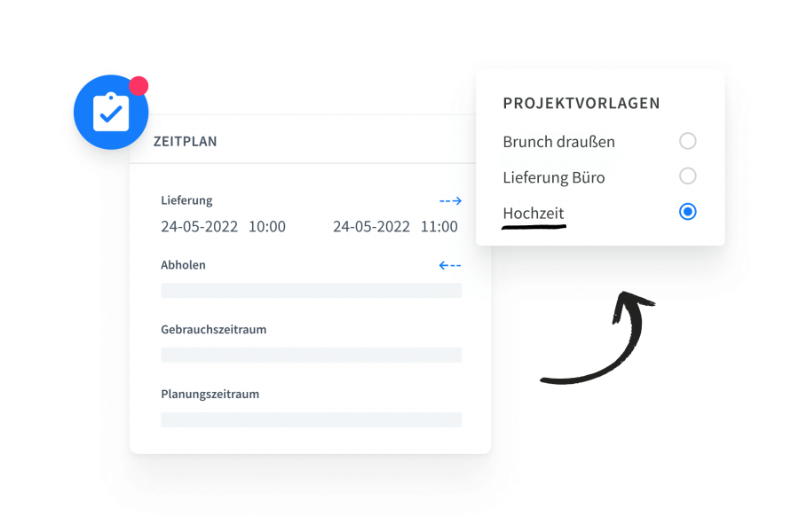 Vorgefertigte Vorlagen