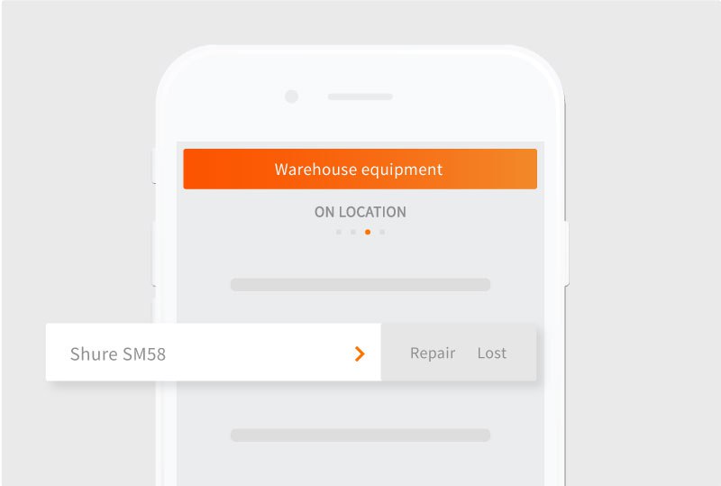 Warehouse management app Rentman