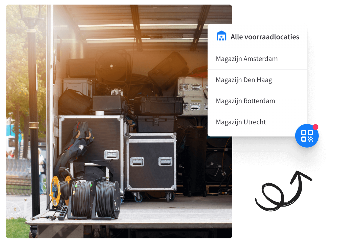 Multiple warehouse management software-NL