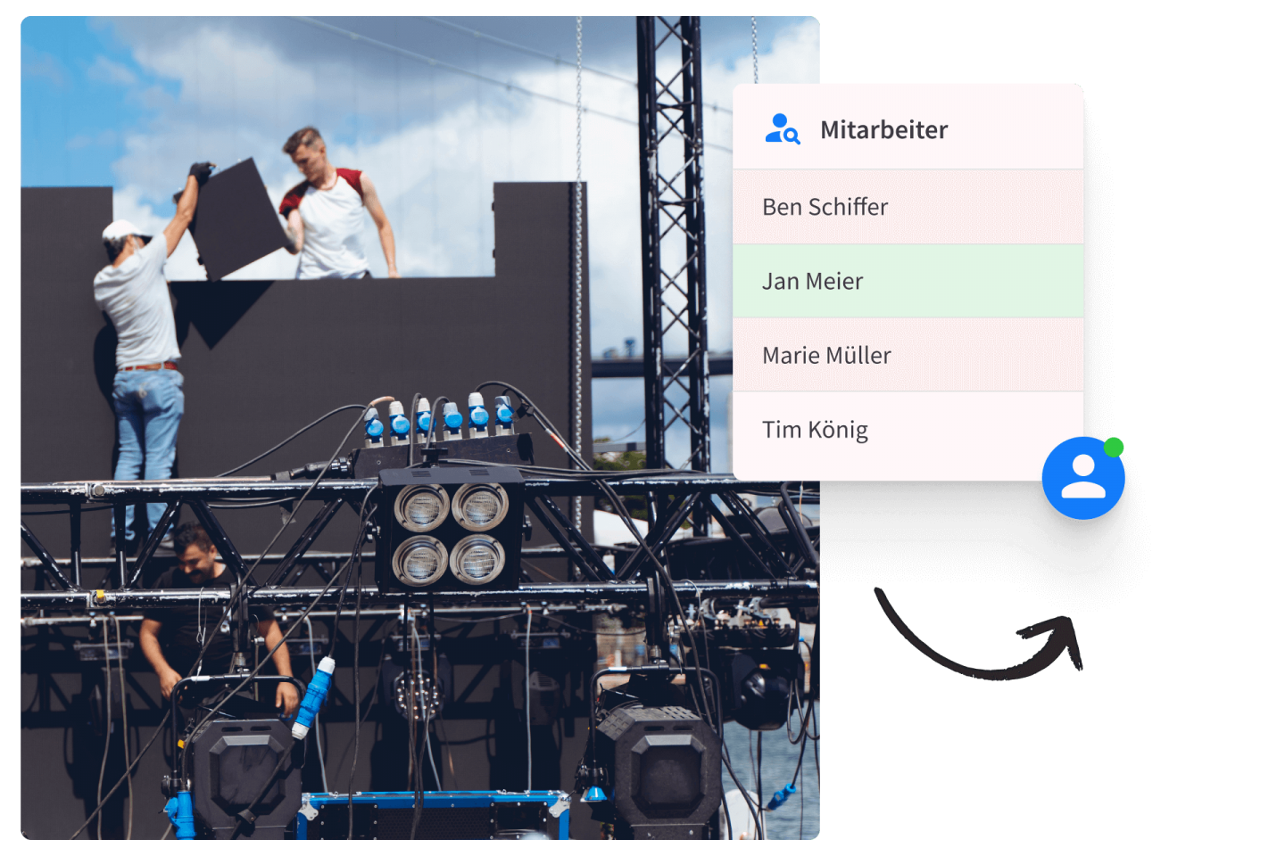 Event-Personalplanung