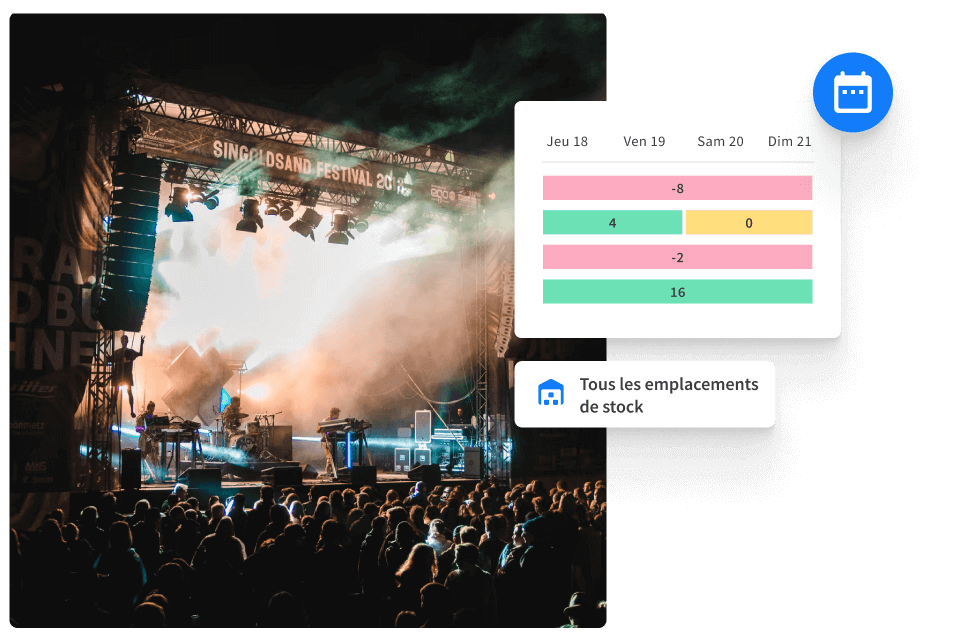 Logiciel de gestion de production audiovisuelle et événementielle